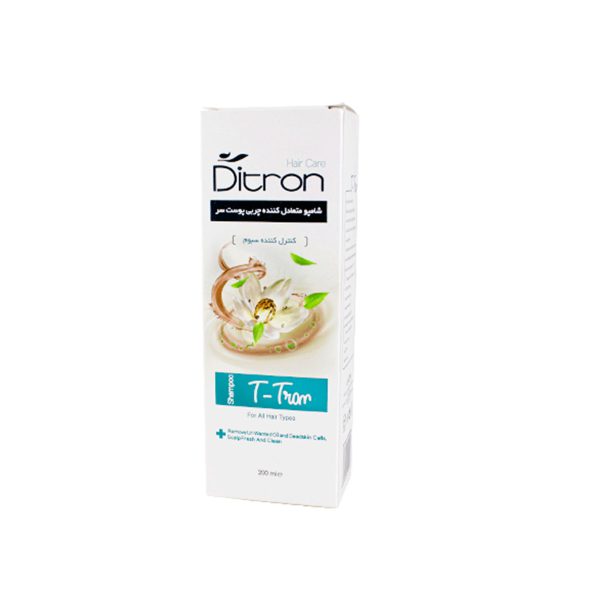 شامپو متعادل كننده چربی پوست سر دیترون 200 میلی لیتر-ditron oily scalp therapy shampoo 200 ml