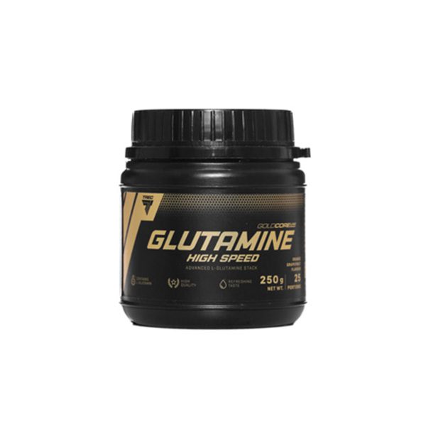 پودر گلوتامین های اسپید گلد کر لاین ترک نوتریشن 250 گرم-Trec Nutrition Glutamine High Speed
