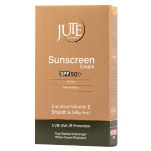 کرم ضد آفتاب +SPF50 پوست چرب بژ طبیعی ژوت