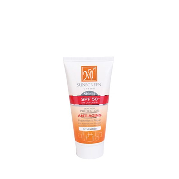 کرم ضد آفتاب مای⁺SPF50 مناسب پوست های معمولی تا خشک - My Shield Beige Tinted Sunscreen Cream For Normal and Dry Skins SPF50⁺ 50 ml - مای