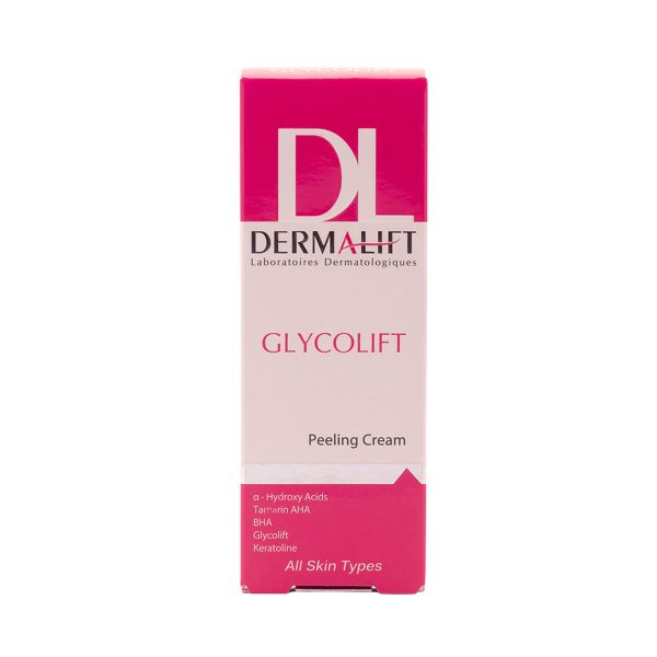 کرم لایه بردار گلیکولیفت درمالیفت ۴۰ میلی لیتر ـ Dermalift Glycolift Peeling Cream ـ درمالیفت