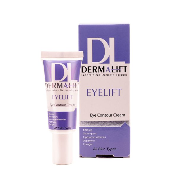 کرم ضد چروک و ضد پف دور چشم آیلیفت درمالیفت ۲۰ میلی لیتر ـDermalift Eyelift Eye Contour Cream  ـ درمالیفت