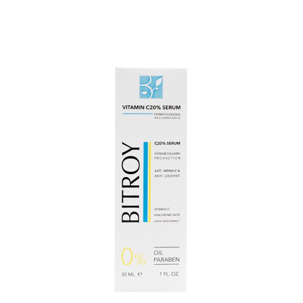 سرم پوست بیتروی حاوی ویتامین C و هیالورونیک اسید حجم 30 میل ـ Bitroy Skin Serum Contains Vitamin C And Hyaluronic Acid ـ بیتروی