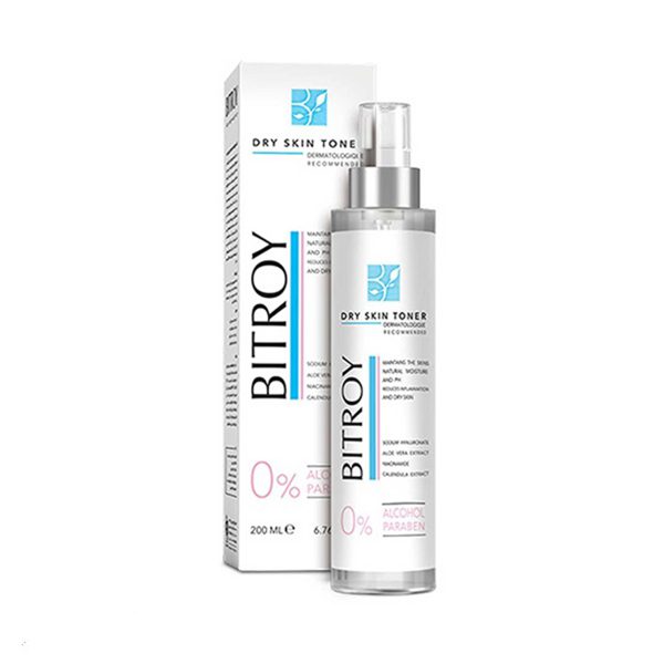 تونر پاک کننده مناسب پوست خشک بیتروی ـ bitroy cleansing toner for dry skin ـ بیتروی