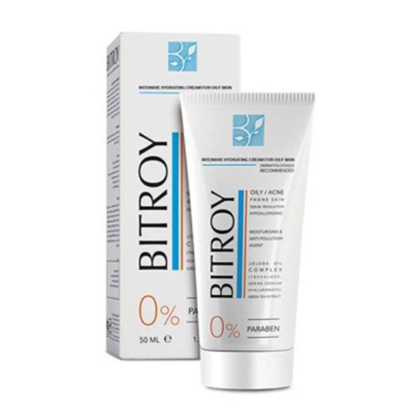 کرم آبرسان پوست چرب - Bitroy Hydrating Cream For Oily Skin 50ml- بیتروی