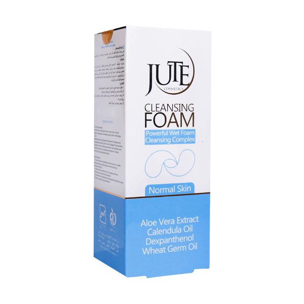 فوم شستشوی صورت پوست خشک و نرمال ژوت 150 میلی لیتر - Jute Cleansing Foam for Normal Skin  - ژوت