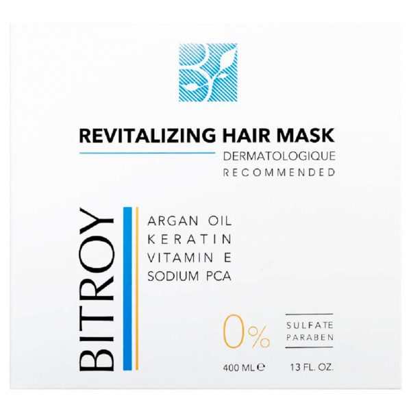 ماسک مو آرگان بیتروی ۴۰۰ میلی- Bitroy Revitalizing Argan Hair Mask- بیتروی