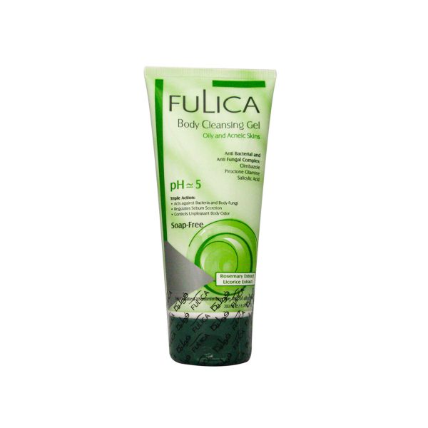 شامپو بدن پوست چرب فولیکا - Fulica Body Cleansing Gel For Oily Skin 200 ml- فولیکا