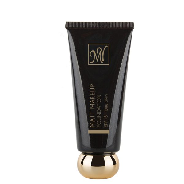 کرم پودر مات مناسب پوست چرب مای - My  Black Diamond Matte Foundation SPF15 For Oily Skins- مای