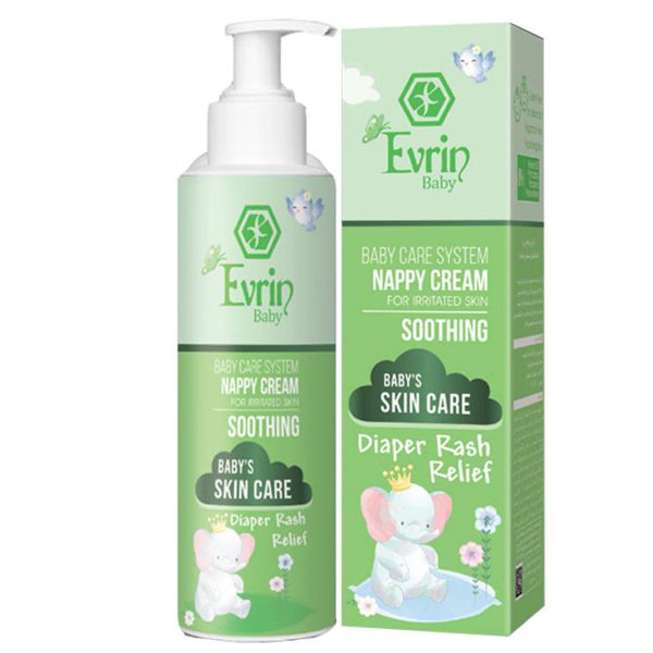 کرم ضد التهاب پای کودک- Evrin Baby Nappy Cream - اورین