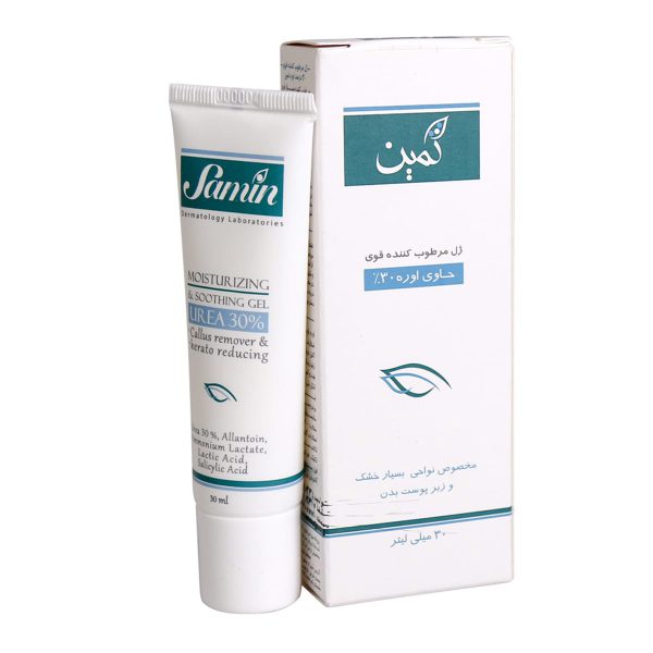 ژل مرطوب کننده قوی حاوی اوره - Urea 30% Moisturizing And Soothing Gel - ثمین