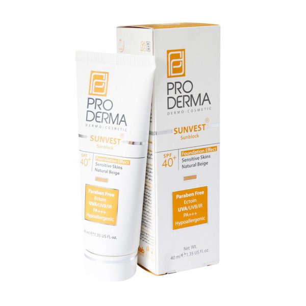 ضد آفتاب مینرال - Physical Sunblock Cream SPF40 - پرودرما