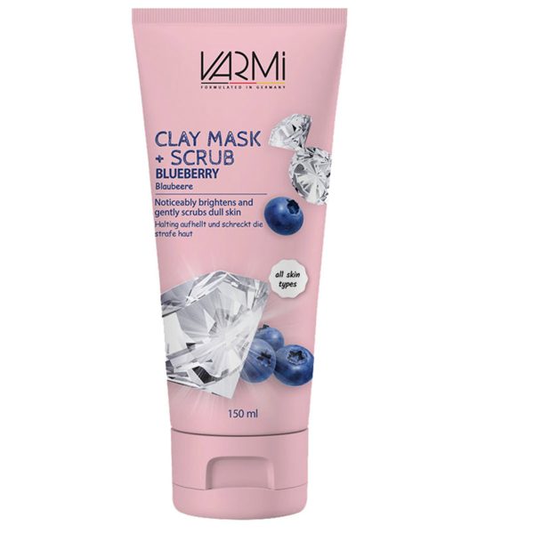 ماسک و اسکراب الماس - Clay Mask And Scrub - وارمی