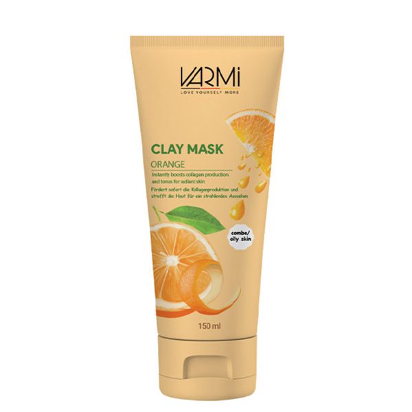 ماسک صورت خاک رسی پرتقال _ Varmi Clay Mask Orange _ وارمی