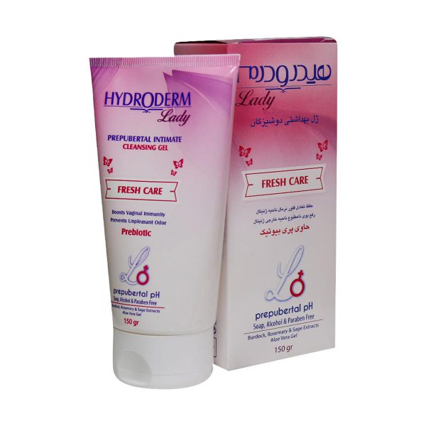 ژل بهداشتی دوشیزگان هیدرودرم- Prepubertal Intimate Cleansing Gel- هیدرودرم