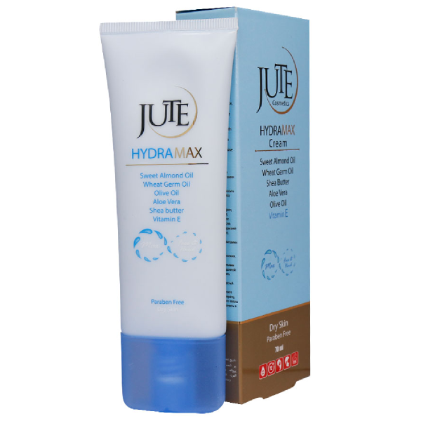 کرم آبرسان تیوپی هیدرامکس ژوت مناسب پوست خشک 70 میلی لیتر- Jute Hydra Max Cream For Dry Skin 70 ml