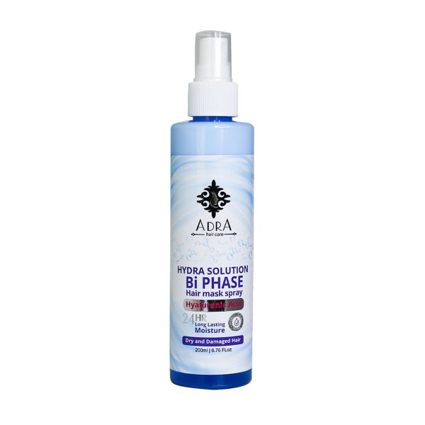 ماسک مو دو فاز حاوی هیالورونیک اسید- Hyaluronic Acid Bi Phase Hair Mask Spray- آدرا