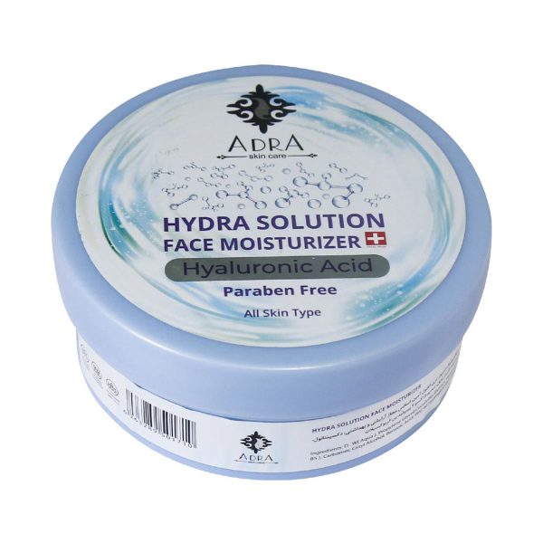 کرم کاسه ای آبرسان آدرا حاوی هیالورونیک اسید - Adra Hyaluronic Acid Face Moisturizer - آدرا