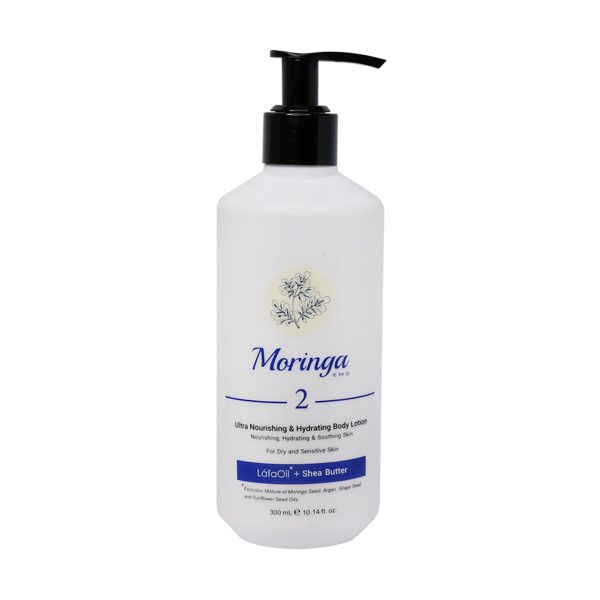 لوسیون بدن آبرسان و فوق مغذی 2 مورینگا امو مناسب پوست خشک و حساس - Moringa Emo 2 Ultra Nourishing Body Lotion For Dry And Sensitive Skin - مورینگا