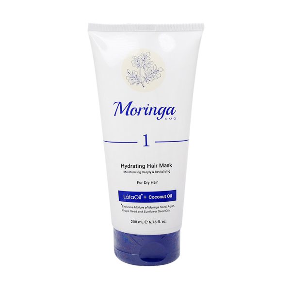 ماسک مو آبرسان 1 مورینگا امو مناسب موهای خشک - Moringa Emo 1 Hydrating Hair Mask For Dry Hair - مورینگا