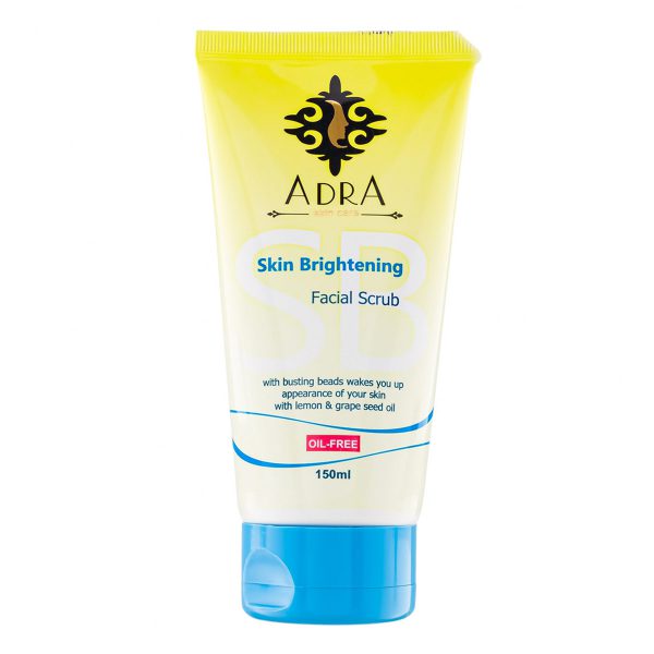 اسکراب روشن کننده صورت آدرا - Adra Skin Brightening Facial Scrub - آدرا