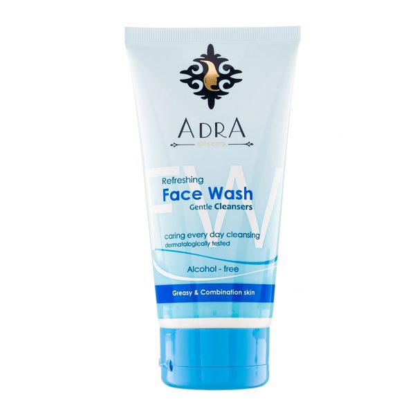 ژل شستشوی صورت مخصوص پوست های چرب و مختلط- Refreshing Face Wash For Greasy And Combination Skin- آدرا