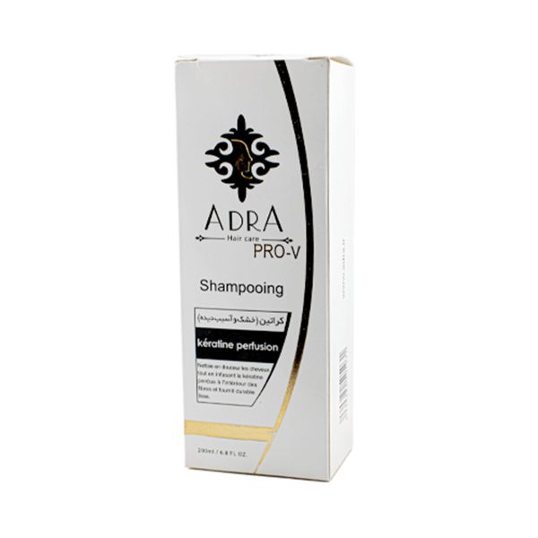 شامپو کراتین مناسب موهای خشک و آسیب دیده آدرا - Adra hair care pro-v dry%damaged hair shampoo- آدرا