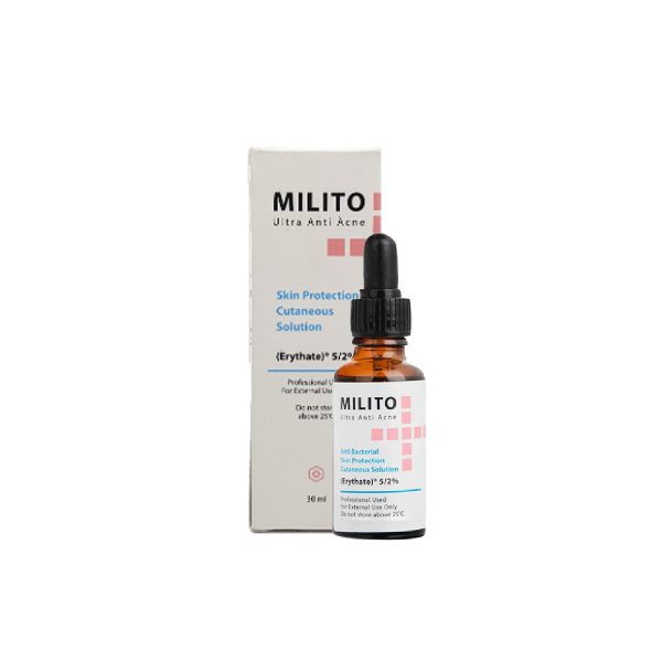 لوسیون مناسب پوست های مستعد آکنه میلیتو- Milito Ultra Anti Acne -میلیتو