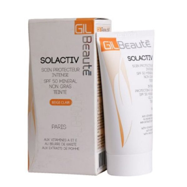 ضد آفتاب مینرال سولاکتیو - Solactive Protection Care SPF50 Mineral - ژیل بوته