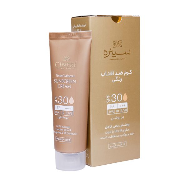 کرم ضد آفتاب مینرال - Mineral Sunscreen Cream SPF30 - سینره