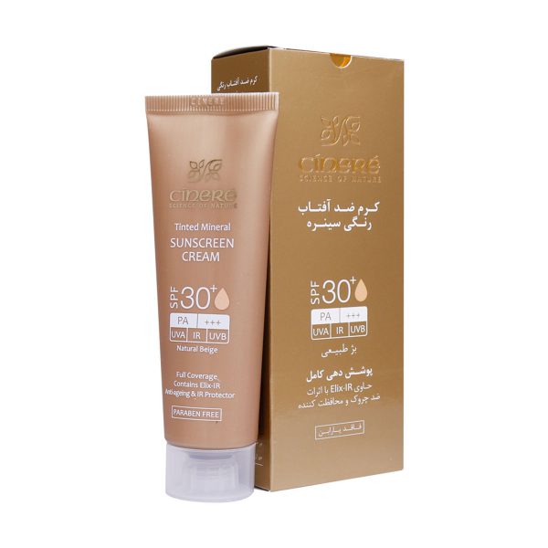 کرم ضد آفتاب مینرال - Mineral SunScreen Cream SPF30 - سینره