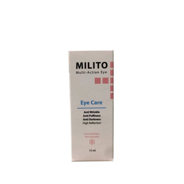 كرم دور چشم 15 میلی لیتر میلیتو ـ Milito Eye Contour Cream ـ میلیتو