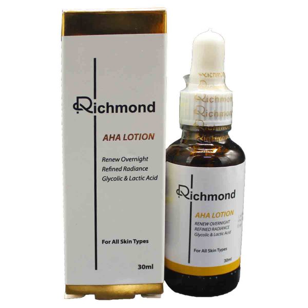 لوسیون لایه بردارحاوی AHA ریچموند ـ Richmond AHA For All Skin Types ـ ریچموند