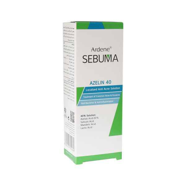 محلول ضد جوش آزلین 40 سبوما- ُSebuma Azelin 40 Anti Acne Solution- آردن سبوما