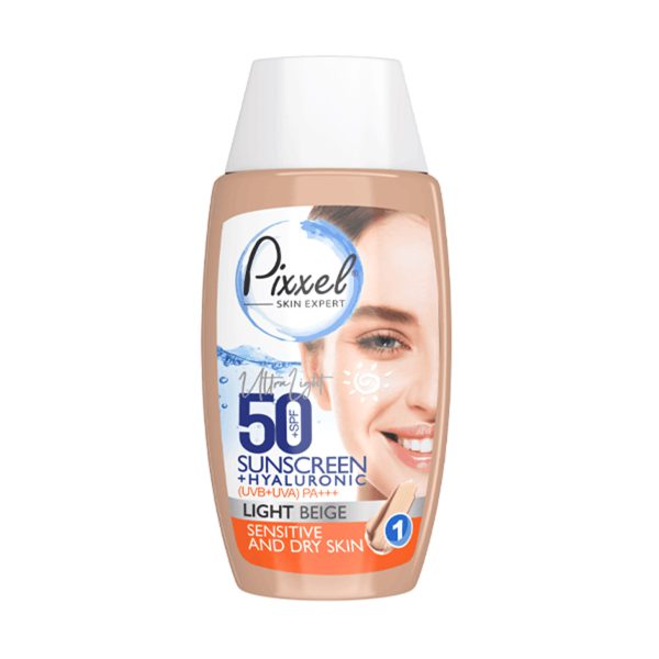 کرم ضد آفتاب پیکسل SPF50 پوست خشک