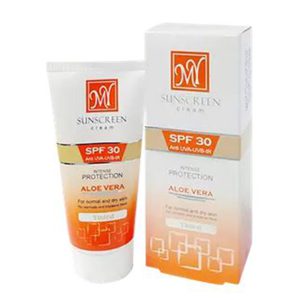 کرم ضد آفتاب رنگی SPF30 مناسب پوست نرمال و خشک مای