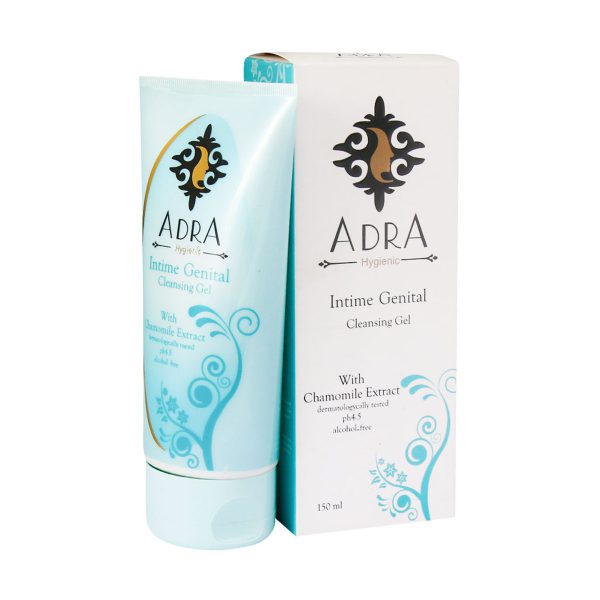 ژل بهداشتی بانوان حاوی بابونه ـ Adra Feminine Intimate Wash Chamomileـ آدرا