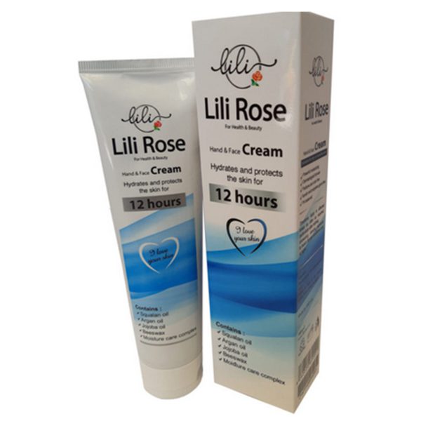 کرم مرطوب کننده لی‌ لی رز ـ  Lili Rose Hand and Face Cream ـ لی لی رز