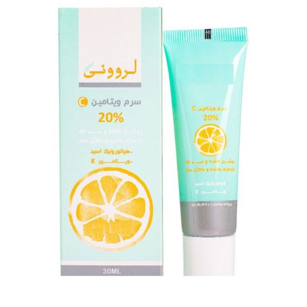 سرم روشن کننده ویتامین سی ۲۰% - Lervooni Skin Renewing Vitamin C 20% Serum- لروونی