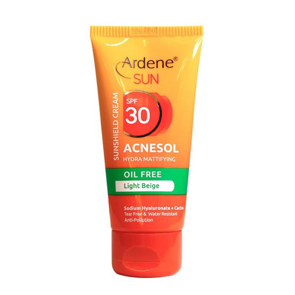 کرم ضد آفتاب رنگی SPF30 آردن خاصیت مات کنندگی