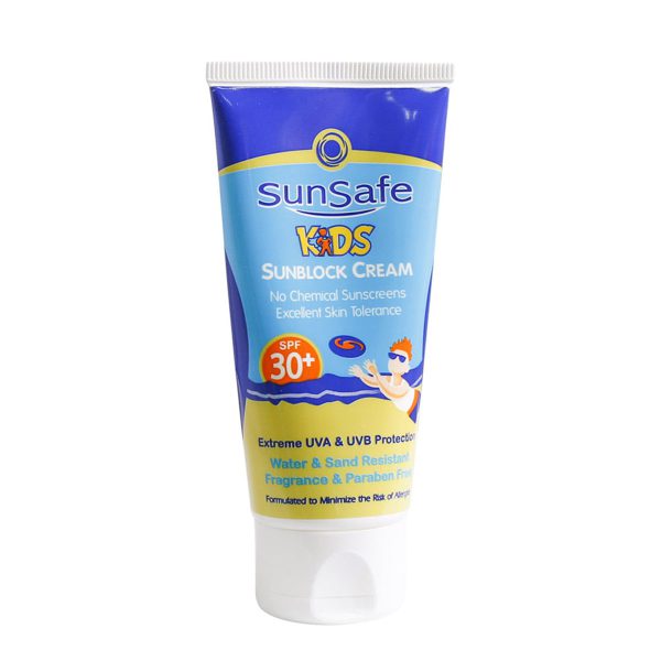 کرم ضد آفتاب کودکان SPF30 سان سیف 50 گرم