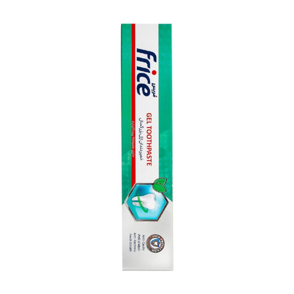 خمیردندان ژل بزرگسالان حاوی فلوراید فریس ۱۰۰گرم ـ frice gel toothpaste floraid ـ فریس