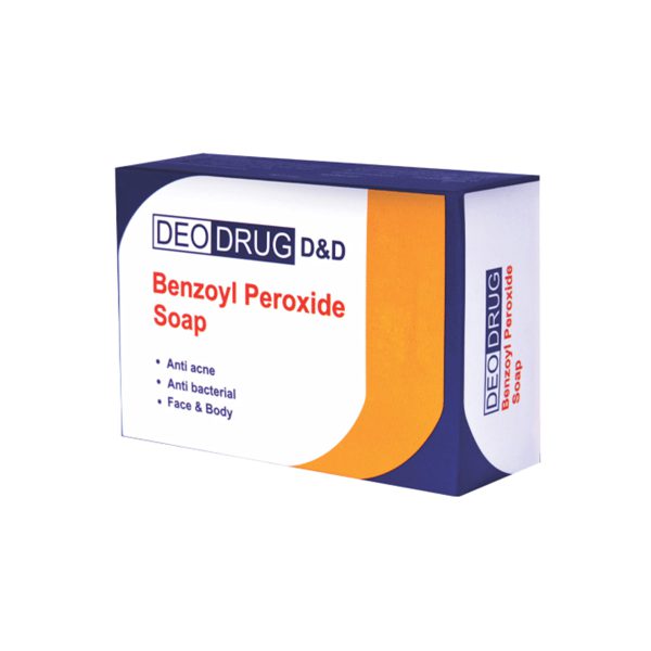 صابون بنزویل پروکساید دئودراگ ۹۰ گرم ـ Deo Drug Benzoyl Proxide Soap ـ دئودراگ