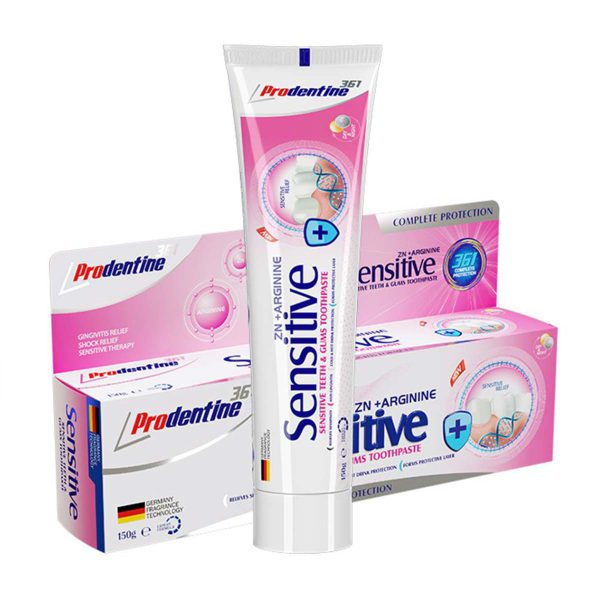 خمیر دندان 12 کاره دندان های حساس- 12 Purpose Toothpaste For Sensitive Teeth- پرودنتین