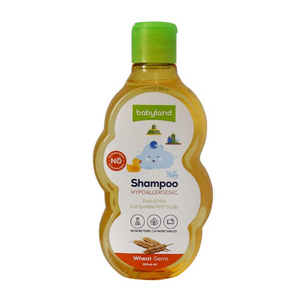 شامپو بچه حاوی پروتئین جوانه گندم ـ Wheat Germ Baby Shampoo ـ بی بی لند