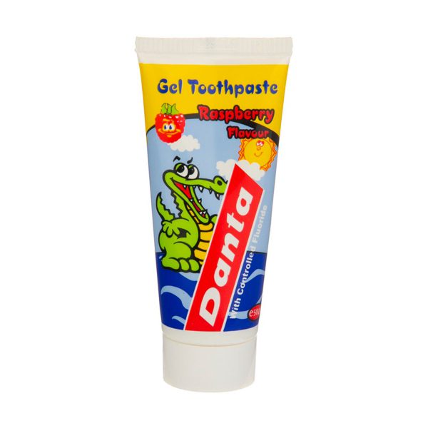 خمیر دندان ژله ای بچه دانتا با طعم تمشک- Danta Gel Toothpaste- دانتا