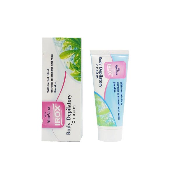 کرم موبر بدن ایروکس حاوی عصاره آلوئه ورا ۵۰ گرم ـ Irox Body Depilatory Cream ـ ایروکس