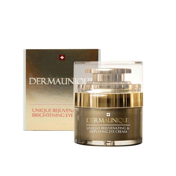 کرم ضد چروک و روشن کننده دور چشم درمایونیک ـ Dermaunique Rejuvenating & Brightening Eye Cream ـ درمایونیک