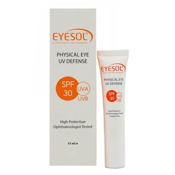 ضد آفتاب دور چشم SPF30 آیسول ـEyesol Physical Eye UV Defense Cream SPF30 ـ آیسول