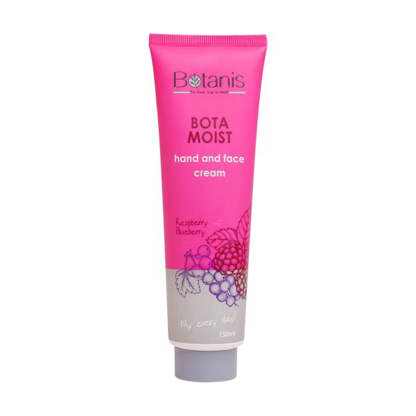 کرم مرطوب کننده دست و صورت تمشک و بلوبری بوتانیس- Botanis Raspberry And Blueberry Hand And Face Cream - بوتانیس